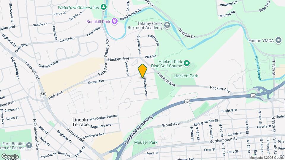 701 Hillview Ave, Unit A Map and Location Details