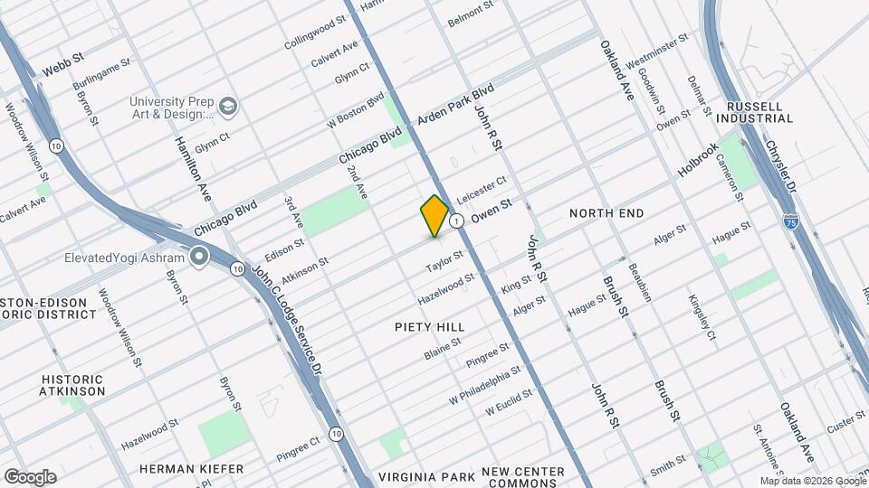 Ruth Ellis Clairmount Center Map and Location Details