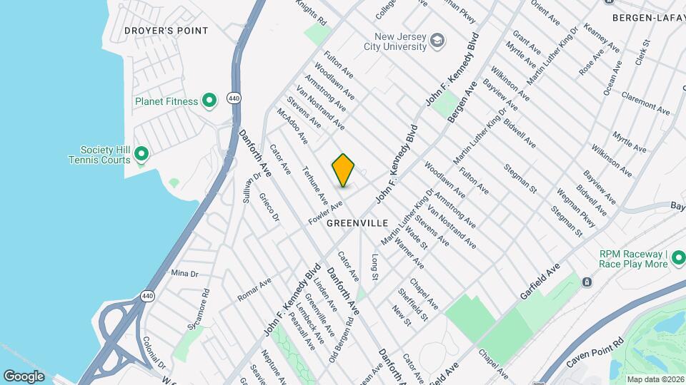 104 McAdoo Ave Map and Location Details