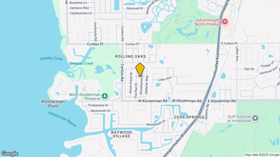 1502 Stonehaven Way Map and Location Details