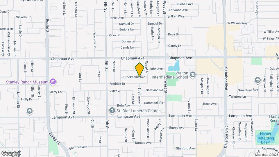 11762 Brookshire Ave Map and Location Details