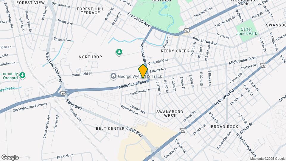 3807 Midlothian Tpke Map and Location Details