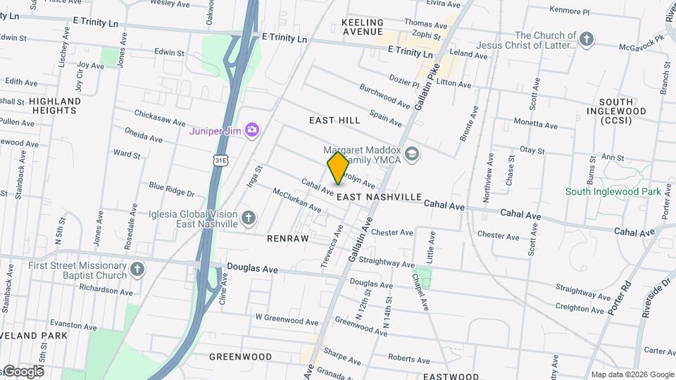 947 Cahal Ave Map and Location Details