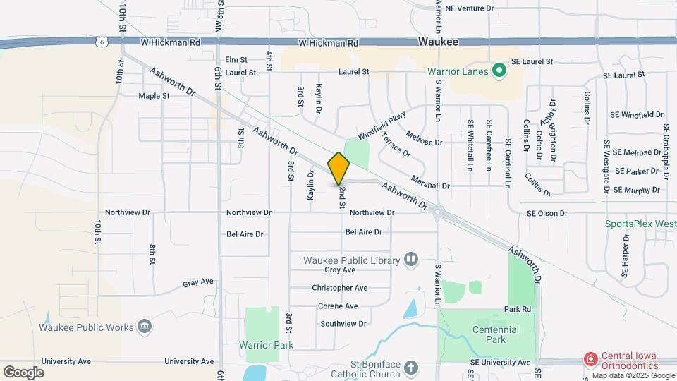 660 2nd St Map and Location Details