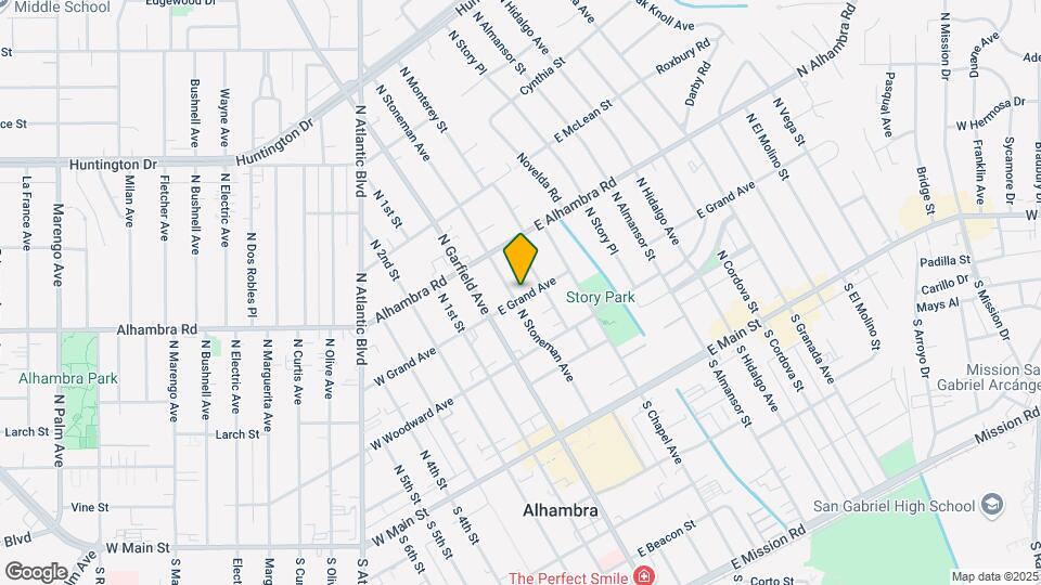 400 N Stoneman Ave Map and Location Details