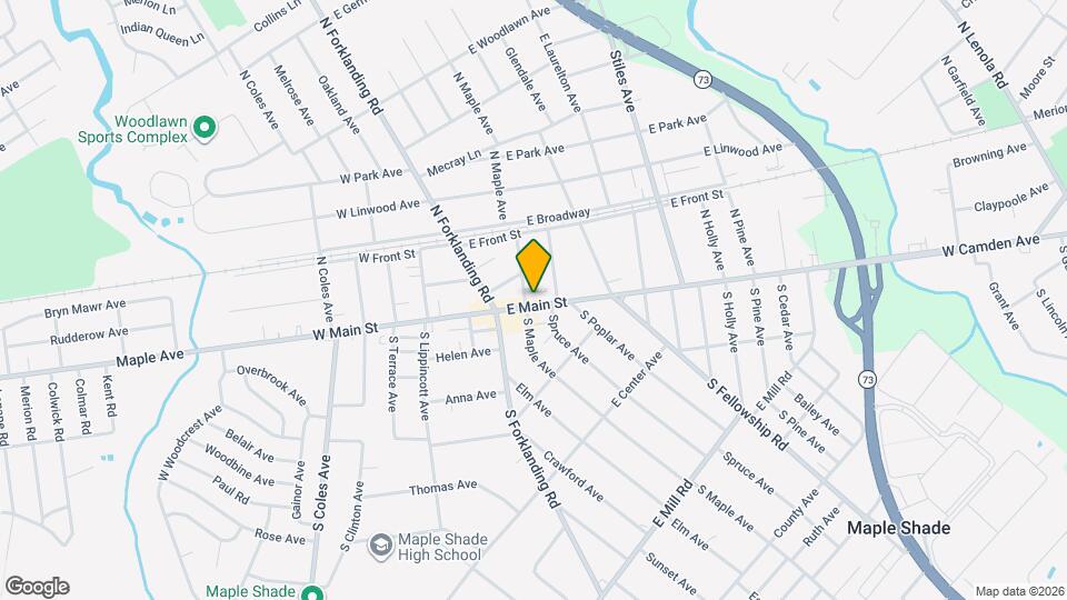105 E Main St, Unit 2nd floor Map and Location Details