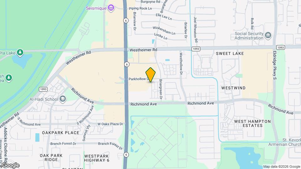2714 Windy Thicket Ln Map and Location Details