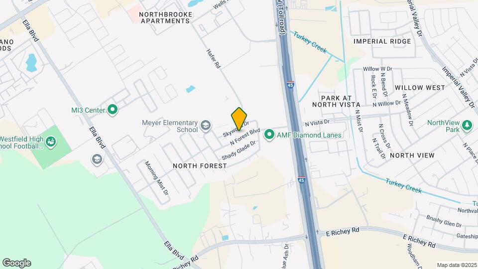 330 N Forest Blvd Map and Location Details