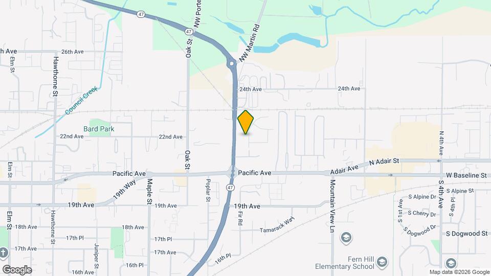 2142 Rhodora St Mapa y Detalles de la Ubicación