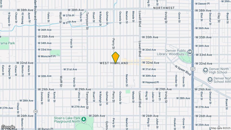 3132 Perry St Map and Location Details
