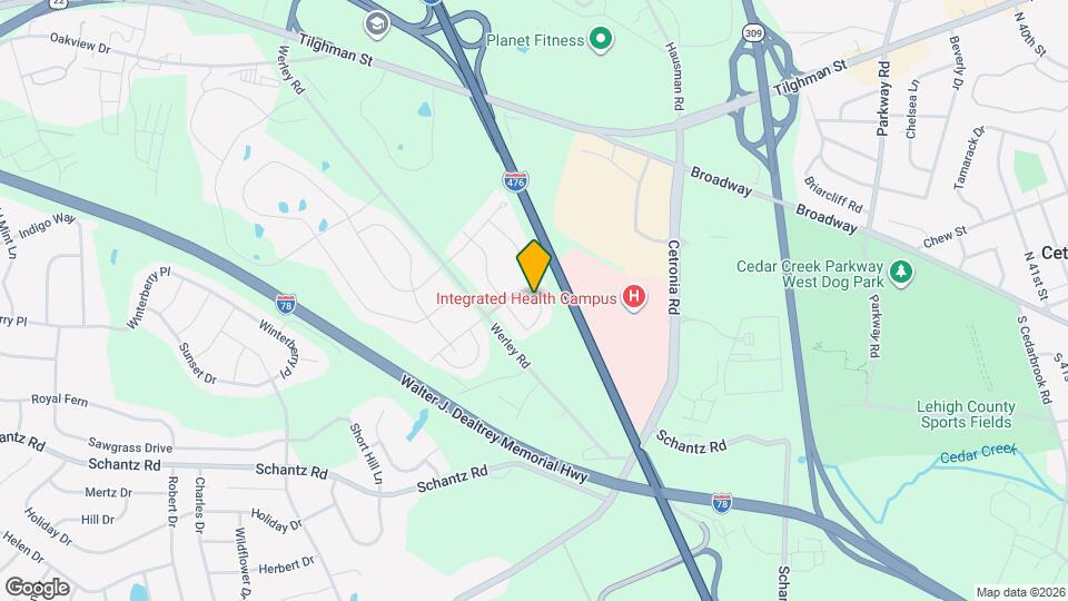 257 Milkweed Dr Map and Location Details