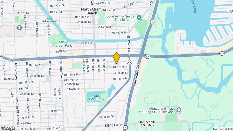 16118 NE 21st Ave, Unit 3 Mapa y Detalles de la Ubicación