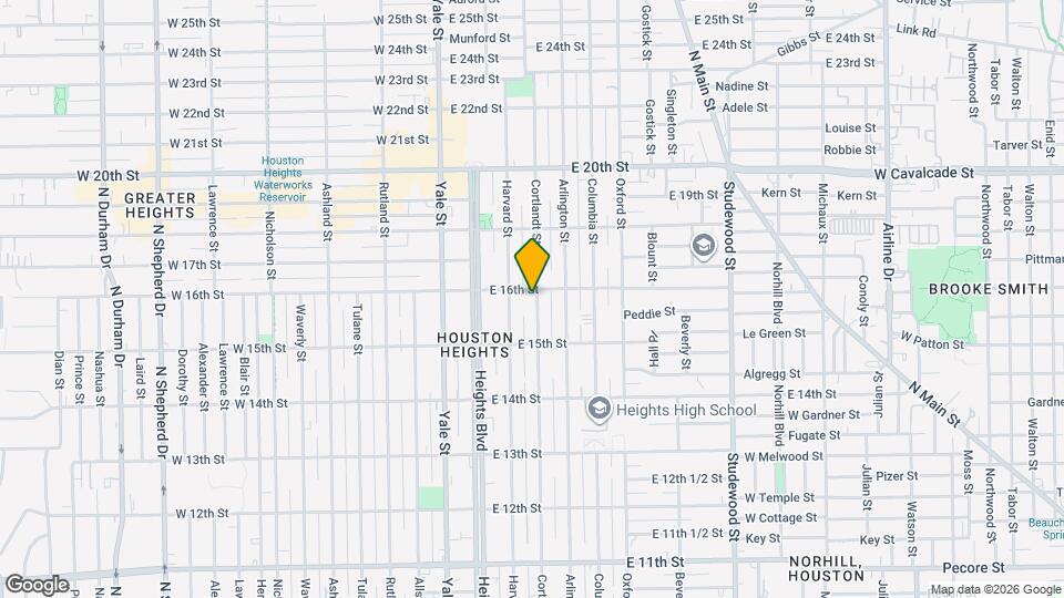 1547 Cortlandt St Map and Location Details