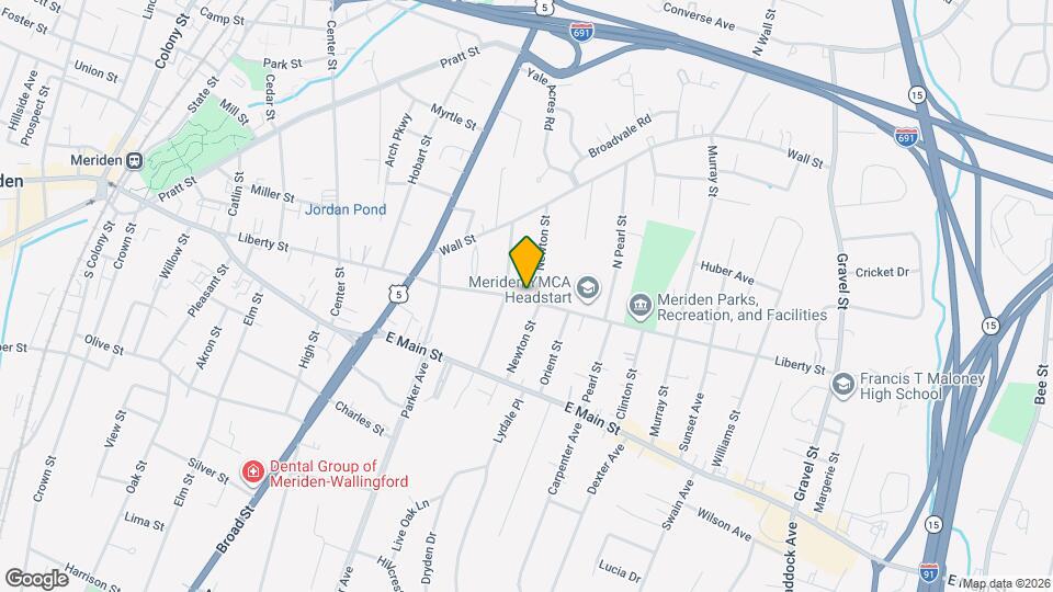 324 Liberty St, Unit 2 Map and Location Details