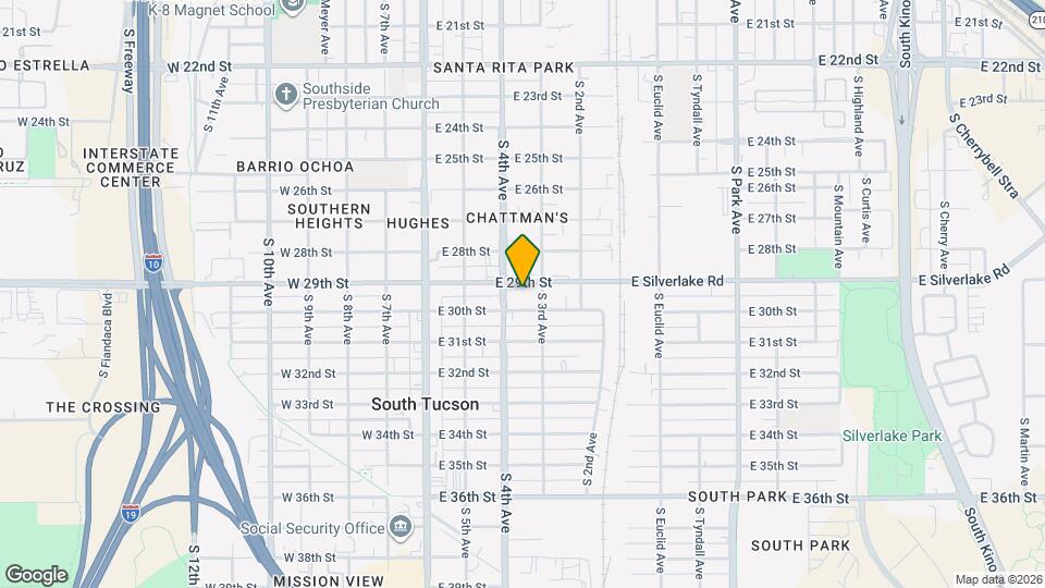 320 E 29th St Map and Location Details