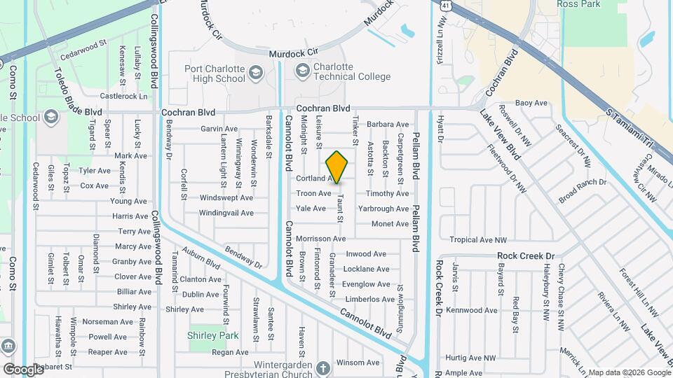 18356 Troon Ave Map and Location Details