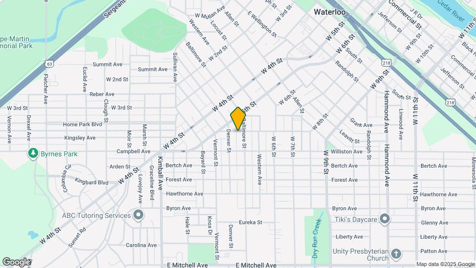 218 Pleasant St Map and Location Details