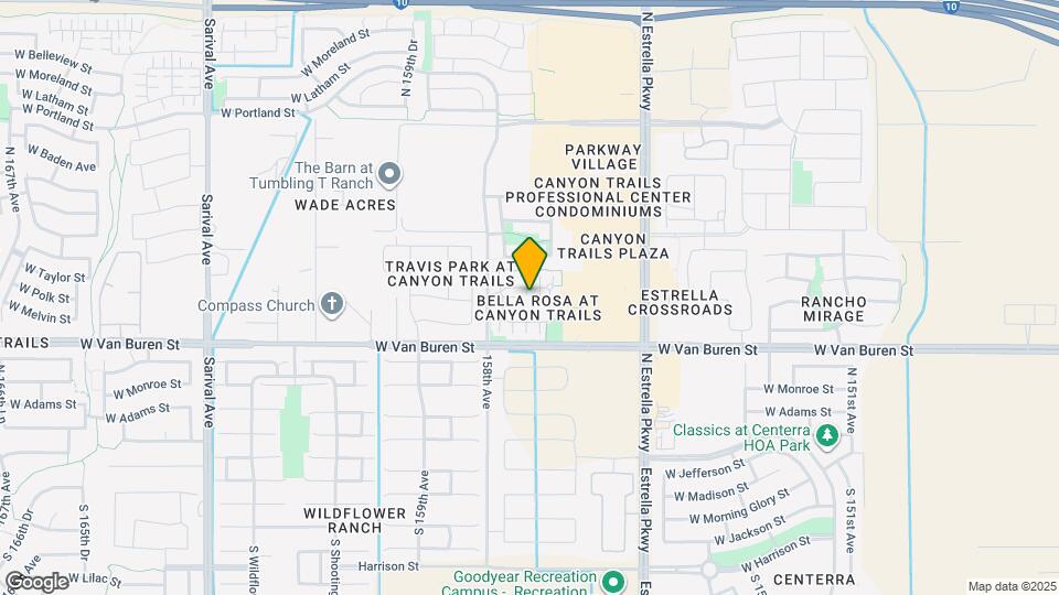 15717 W Polk St Map and Location Details