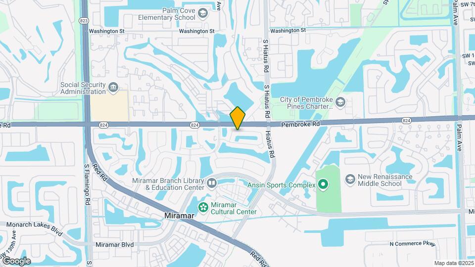11416 SW 17th Ct Map and Location Details