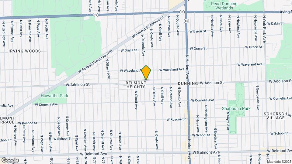 6 Unit Multifamily Building Map and Location Details