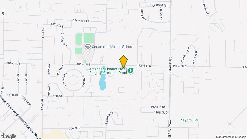19212 16th Ave Ct E Map and Location Details