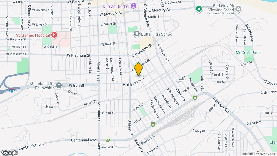 743 Maryland Ave Map and Location Details