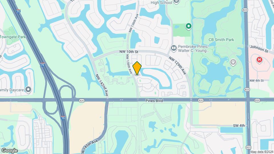 13564 NW 7th St Map and Location Details