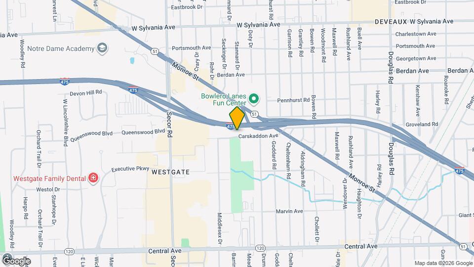 3020 Carskaddon Ave, Unit 4 Map and Location Details