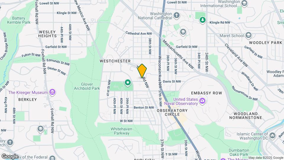 3825 Davis Pl NW, Unit 202 Map and Location Details