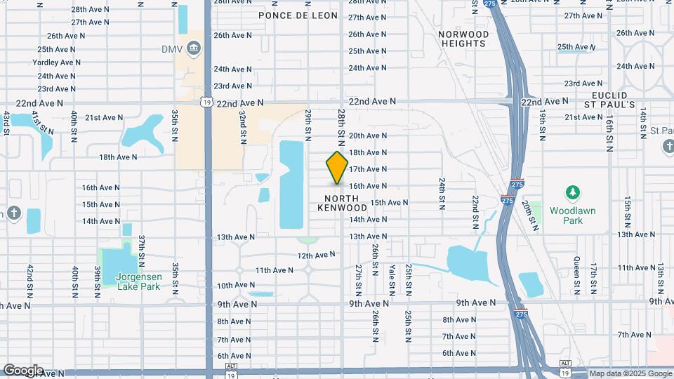 1534 28th St N Map and Location Details