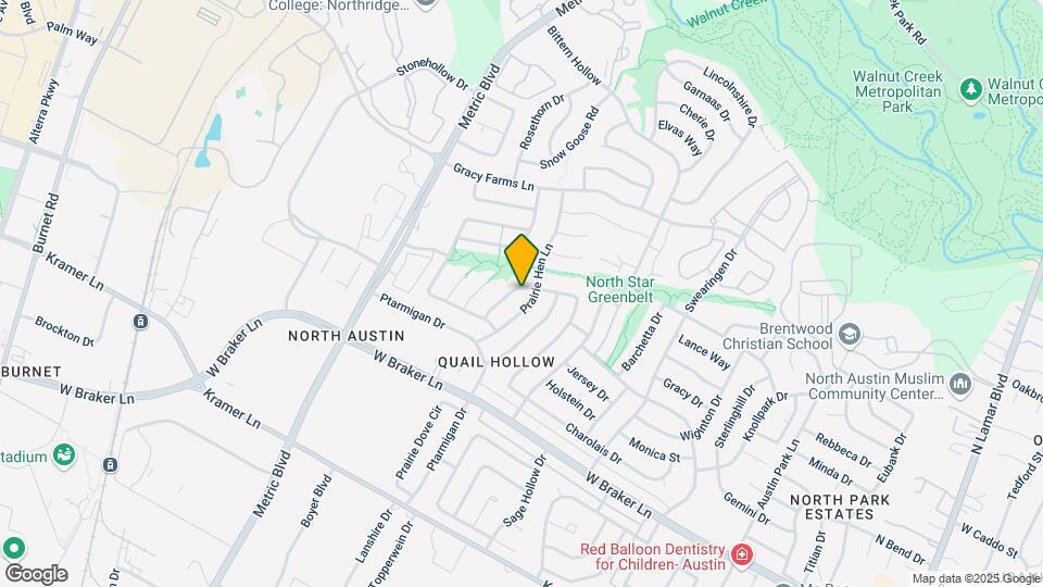 1709 Morning Quail Dr Map and Location Details