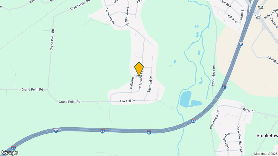 3271 St Andrews Dr Map and Location Details