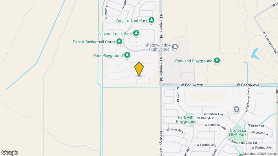 10696 N 188th Dr Map and Location Details
