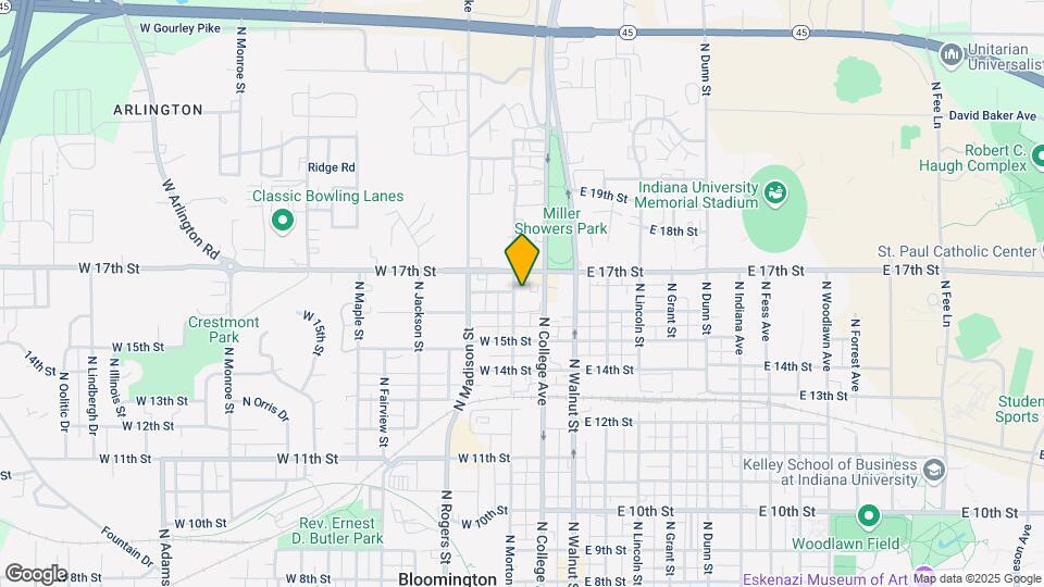 1212 N Woodburn Ave Mapa y Detalles de la Ubicación