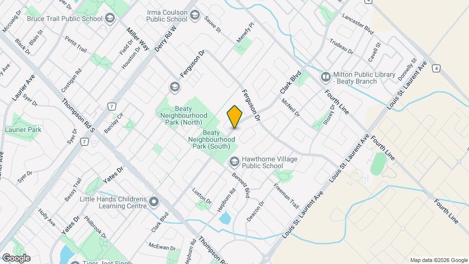 1266 Clark Blvd Map and Location Details