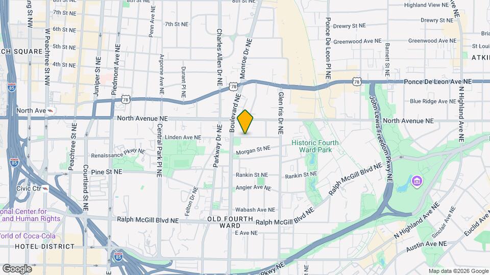 507 Boulevard NE Mapa y Detalles de la Ubicación