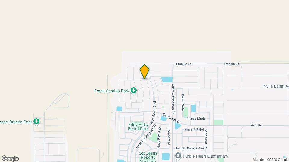 5017 Joe Castillo St Map and Location Details