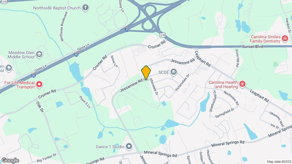 811 Coburg Ln Map and Location Details