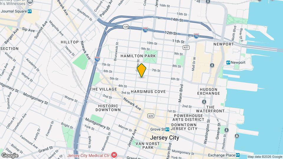 282 5th St Map and Location Details