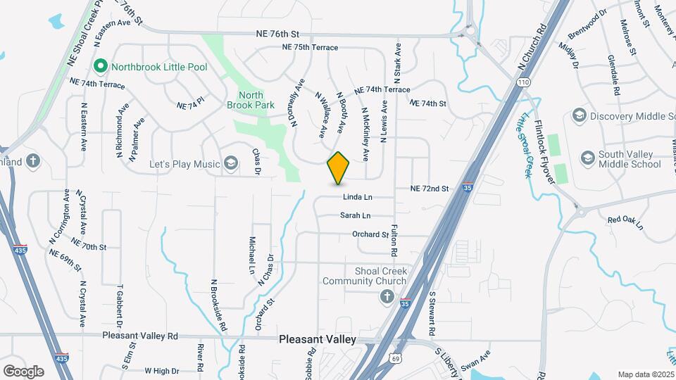 8504 Linda Ln Map and Location Details