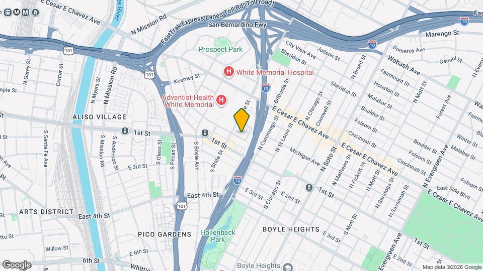 1923 Pennsylvania Ave Map and Location Details