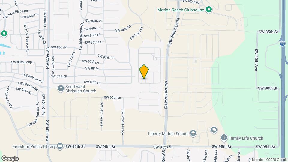 8940 SW 50th Ter Map and Location Details