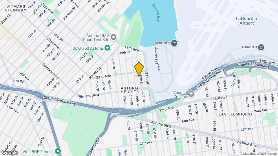21-20 80th St Map and Location Details