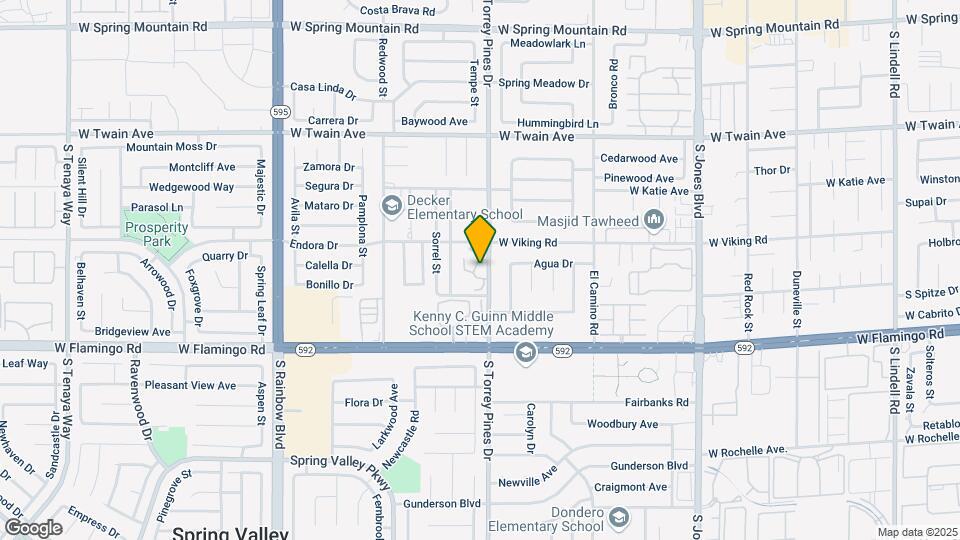 3949 S Torrey Pines Dr Mapa y Detalles de la Ubicación
