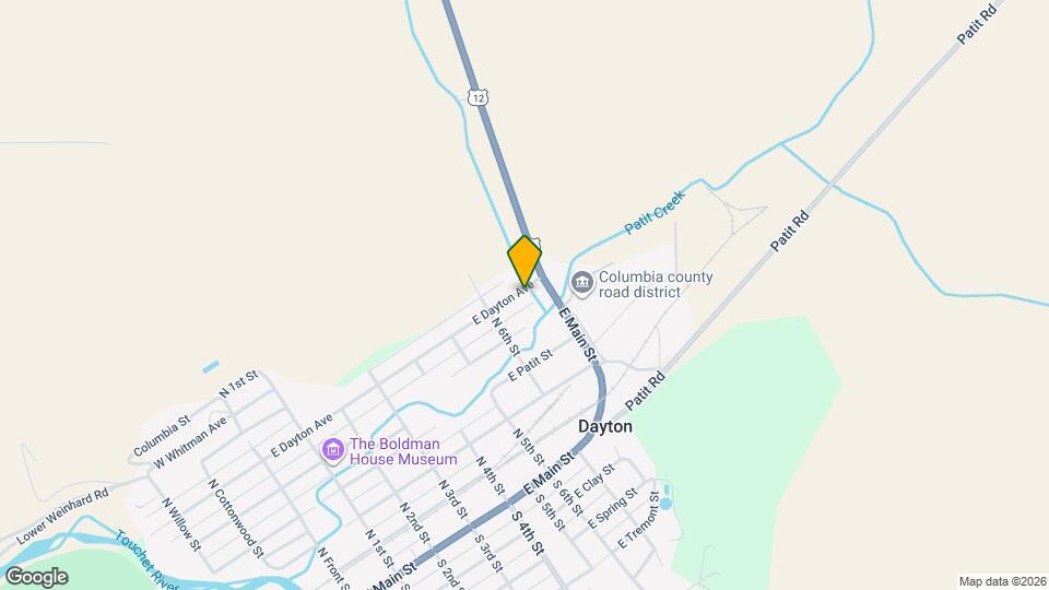 718 E Dayton Ave Rentals in Dayton, WA