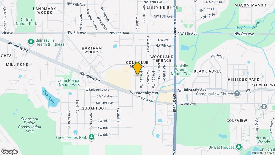 217 NW 36th Dr Map and Location Details