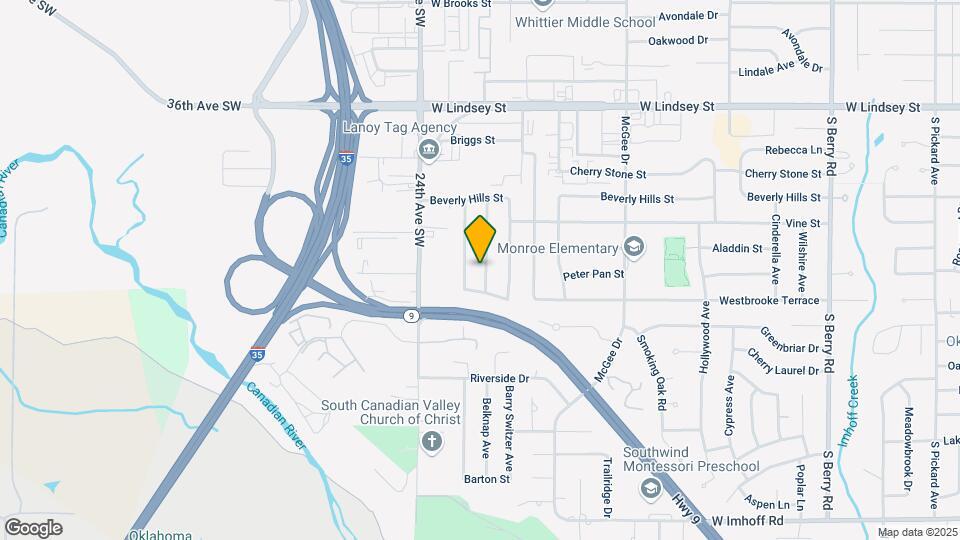 1610 Southern Heights Ave Mapa y Detalles de la Ubicación