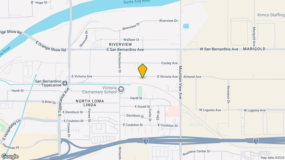 1795 E Victoria Ave Map and Location Details