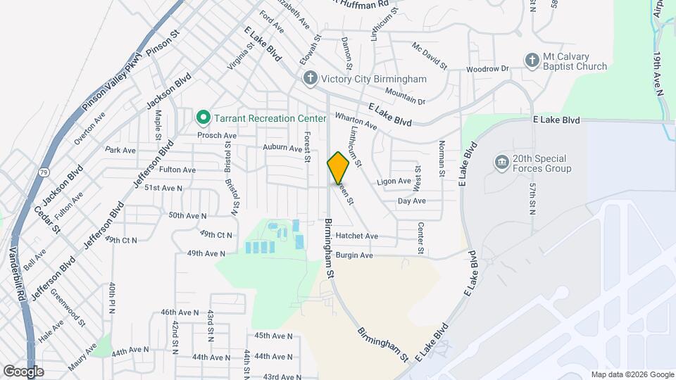 1076 Green St Map and Location Details