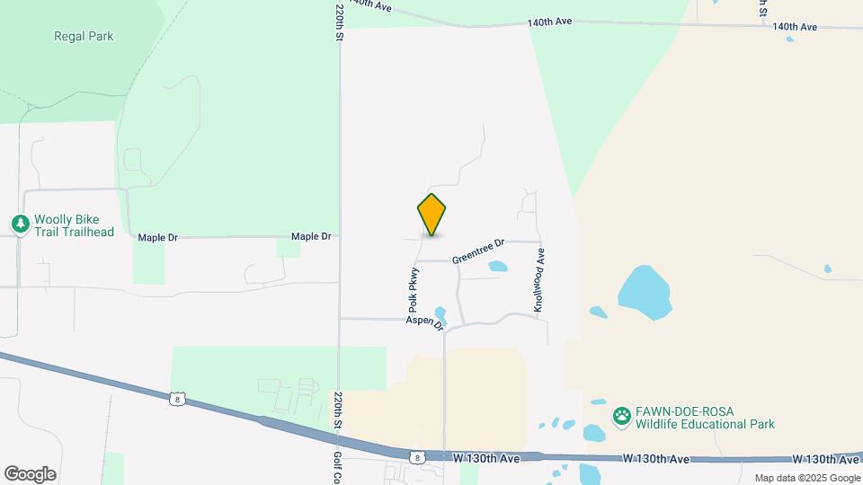 320 Polk Pky, Unit 1280 Greentree Drive Map and Location Details